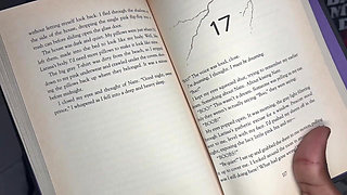 Livie Blainn Milks Cory Strokes While Reading