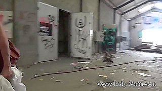 Nude Striptease And Flashing In Public With Lady Sonia