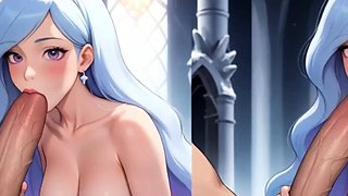 Princess Snowflake's crevices get plowed in xxx porn, liked