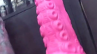 Fucking My Asshole with the Sis-can