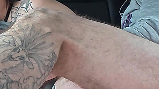 Cuckold Husband He Drives While His Lover Takes Me From Behind