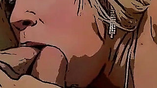 Euro Slut Karli Double Penetration Threesome Toon Scene