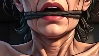 Extremely Old Granny in Bondage - Terrified yet Craving to Be Fucked