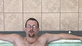 BBW Princess Sucking His Cock Underwater with Her Naughty Stepfather