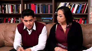 Fiery Threesome with Busty MILF Krystal Sparks and Sugar