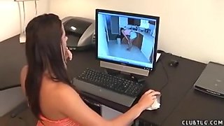 Bailey Bam And Maid Teen In Teen 18+ Maid Jacks Off Her Boss