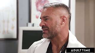 Dominant MILF Cherry Kiss Shames Husband by Pounding Her Doctor in Hardcore Cuckold Humiliation Session