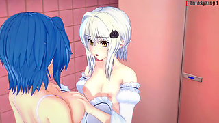 Rias Watch Akeno Fucking and Xenovia & Koneko Lesbian Sex - Dxd Ntr Madness Series