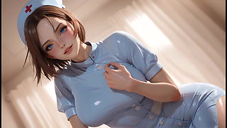 AI Waifus Sensual Dancing Revealing Outfits Glossy Skin SFW Compilation