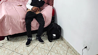 Stepmother Teaches Virgin Stepson How to Enjoy Himself