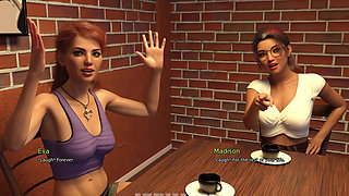 My Dorm 253: Daphne-scarlett Nude Pool Swim & Debbie-mark Talk