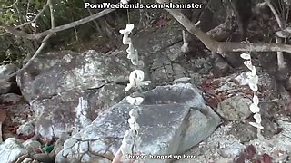 Wild sex on the beach