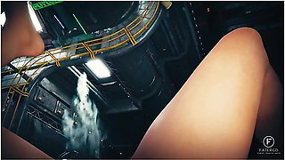 Tall Blonde Woman Grows Out Of Control In A Lab (expansion, Giantess, Growing Out Of Clothes)