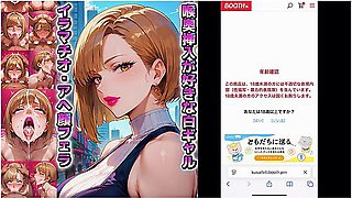 [4k Hentai Anime]deepthroat A Gal Cum In Her Mouth Pussy Ahegao