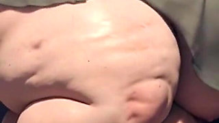 Massive SSBBW Dominatrix Crushing Skinny Slave with Her Weight - Humiliation