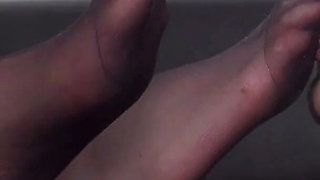 Foot worship 137 nylon lover