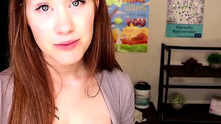 Ginger ASMR School Nurse Treats Your Injury Video
