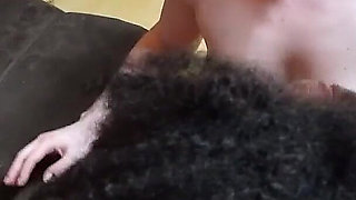 Skinny German Ebony and Ginger Girl Seduce Her Yoga Coach to FFM 3some Fuck