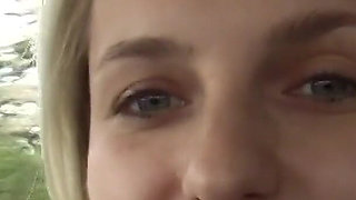 Olds Fuck Dolls - Tim Wetman picks up a young girl and gets POV blowjob