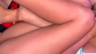 Two Lesbians Lick Each Other's Pussy to Orgasm