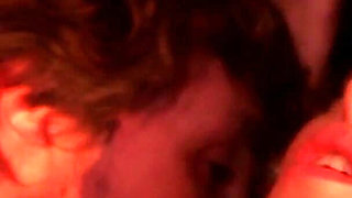 Tattooed Muscle Stud Pounds Blonde and Horny Brunette in Deepthroat-anal Threesome