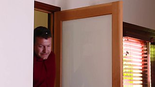 Innocent Babysitter Charity Crawford Rides Her Boss' Dick