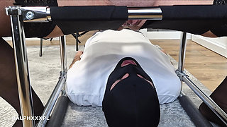 Cuckold Creampie Cleanup After My Friend with Big Cock Fucks Me