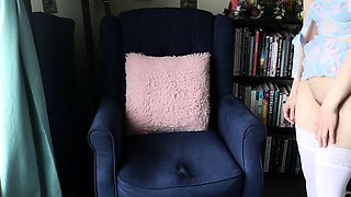 Stacked brunette goes solo toys and masturbation