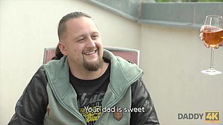 Smoking-super-fucking-hot Platinum-blonde Cheats On Beau With His Tricky Parent - Angel Piaff