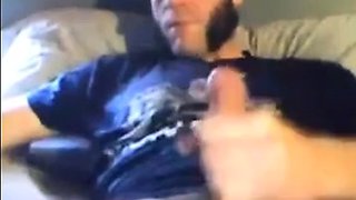 Daddy Shoots 10 Loads - Amateur Webcam Handjob