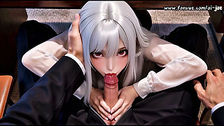 Office Secretary Gives CEO a Blowjob and More.... Episode 1 AI Generated