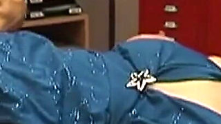 Tattooed Brunette MILF Rides Hard on Office Desk