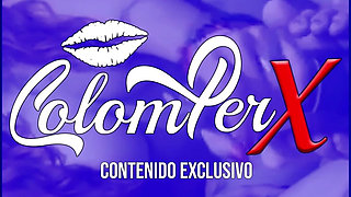 Colombian MILF Plays with Dildo and Moans While Filming Herself - Colomperx