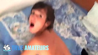 True amateurs - bella and john have rapid and hard unprotected porn without a care in the world