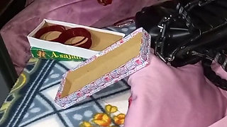 Panjabi Bhabhi Having Change Her Dress.