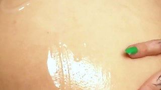 A Sweet Ass Takes in a Dildo Machine and Gets Filled with Cum