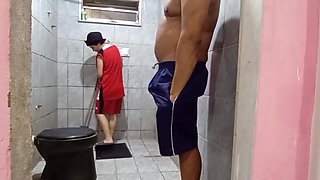 I Put the Little Shoe in the Bathroom to Nurse