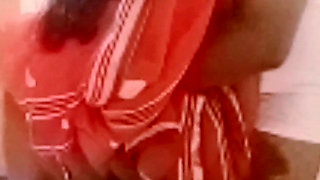 Desi Indian Tamil BBW Wife Latha Standing Hug Ass Squeeze & Pussy Lick by Financier for Debt Pay!