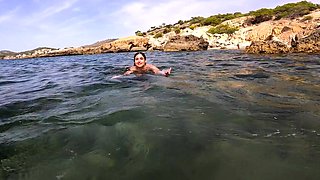 Amazing Underwater Sex With Big White Bubble Butt Italian