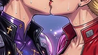 Cammy and Chun Li Kissing Ai