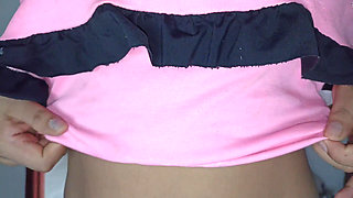 18 year old brunette big saggy tits from New York United States fucking her stepbrother's big dick part 60