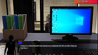 Maids and maidens: a kiss from the secretary in the office-ep6