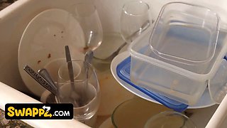 Mylfs step-mothers train their innocent virgin step-sons all about sex - swappz