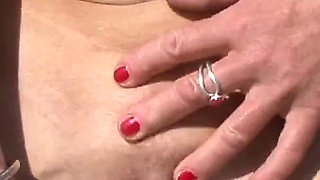 Sexy milfs get filmed masturbating alone - 1