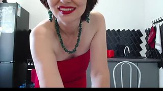 Angela Lady Hairy Pussy Masturbation Standing - Big Natural Tits Mature Russian Webcam