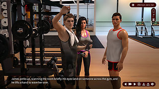 Whispers of Desire: Sexy Wives in the Gym - Episode 12