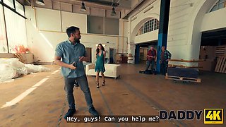 Daddy4k. my snatch got too wet when he caught usa...