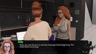 Adored by the Devil 2 - Mui Teases Charlie Topless at Gas Station