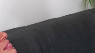 Fetish Saliva. Kitty Li and Effy Lil Demonstrate a Passionate Sloppy Kiss