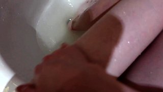 Blonde emo amateur solo masturbation